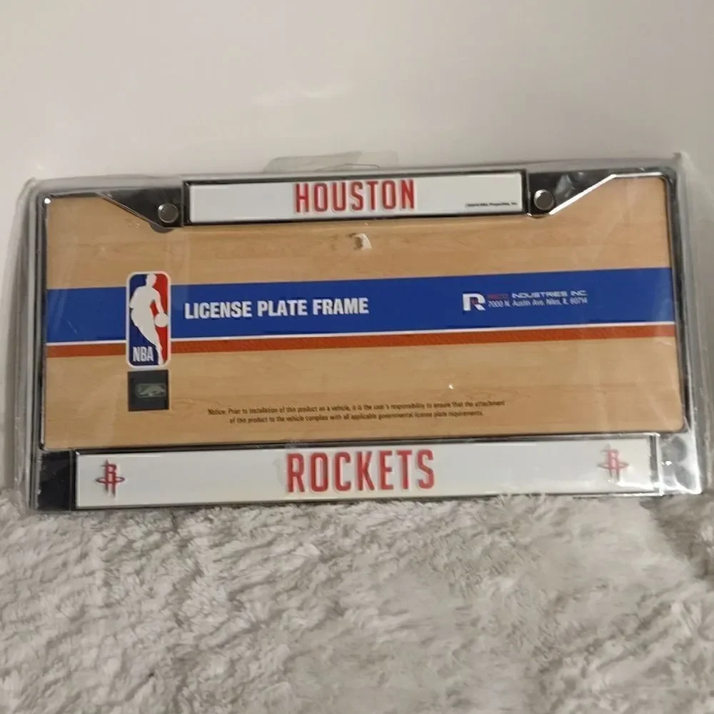 NBA Houston Rockets License Plate Frame - Picture 1 of 4